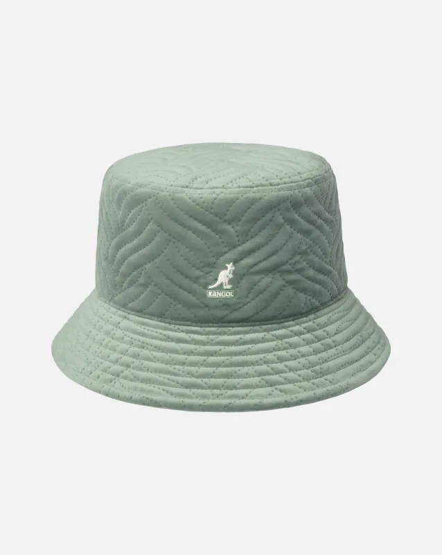 Plush Wave Puff Bucket sold by Kangol