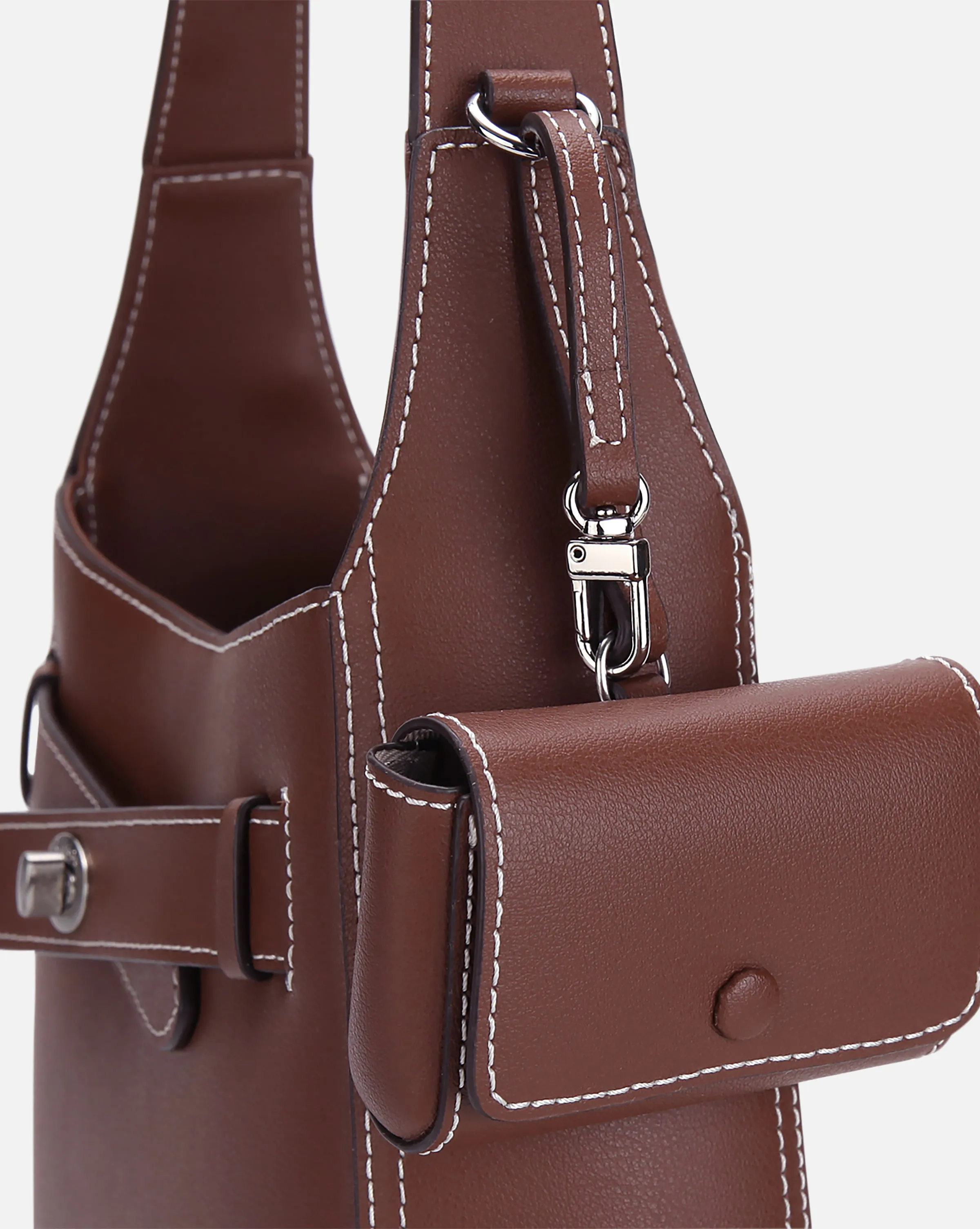 Luna Leather Large Cross Bag sold by Kangol product image thumbnail 4