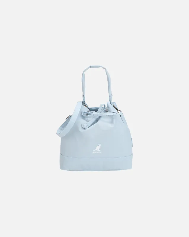 Nylon Amber Bucket Bag made by Kangol