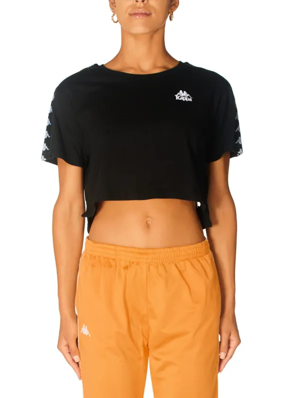 222 BANDA APUA CROPPED TEE sold by Kappa