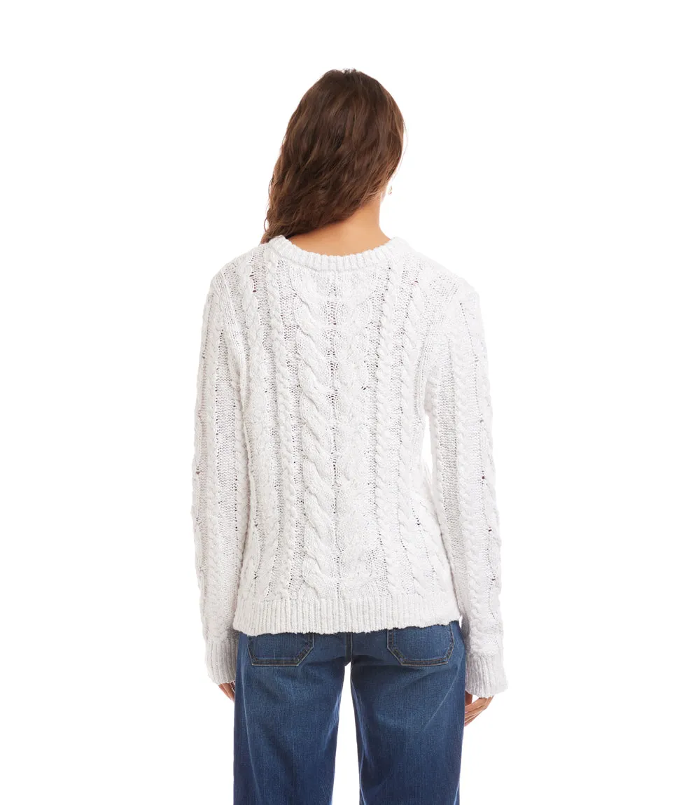 Cable Knit Sweater sold by Karen Kane product image thumbnail 5