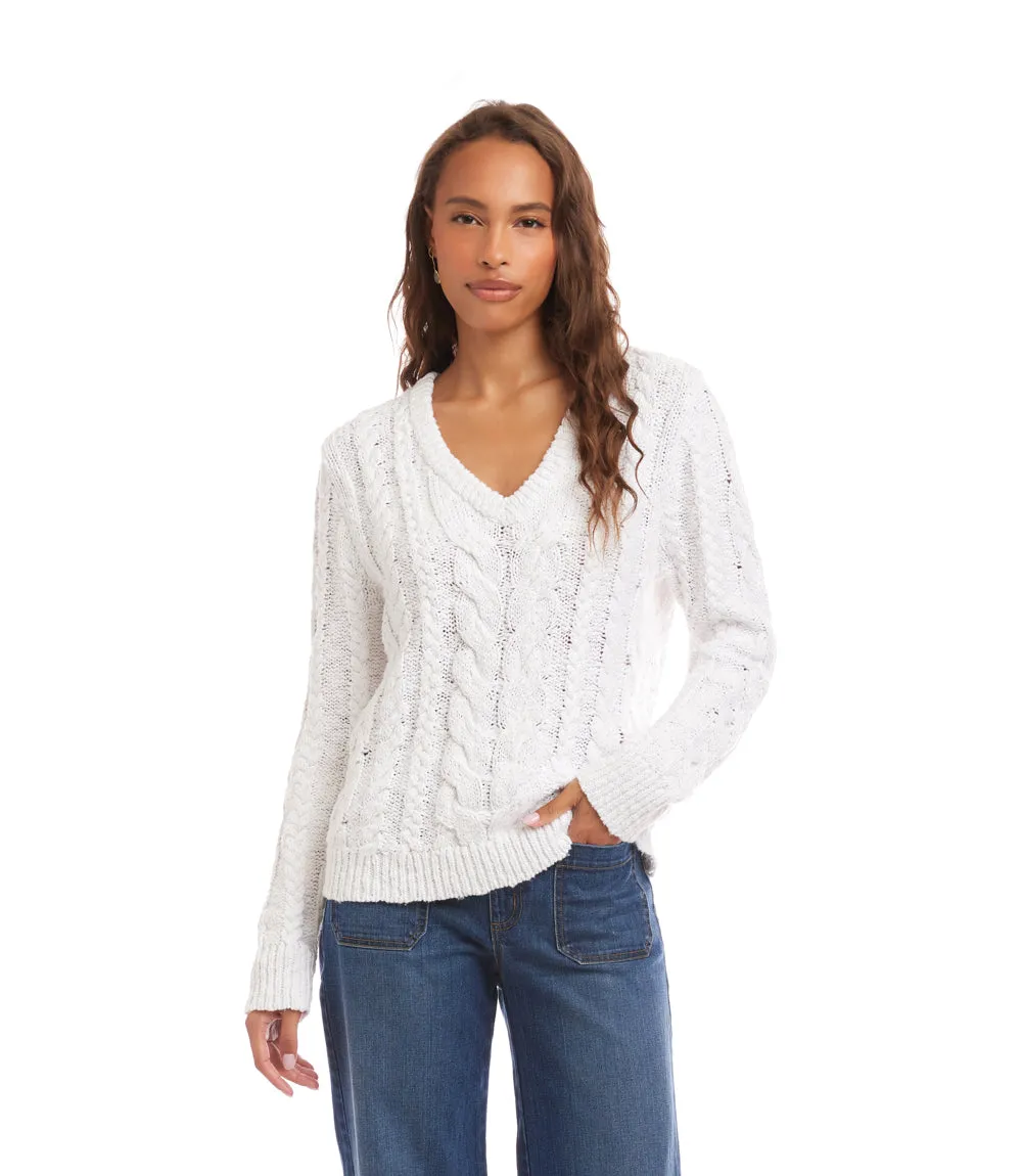 Cable Knit Sweater sold by Karen Kane product image thumbnail 3