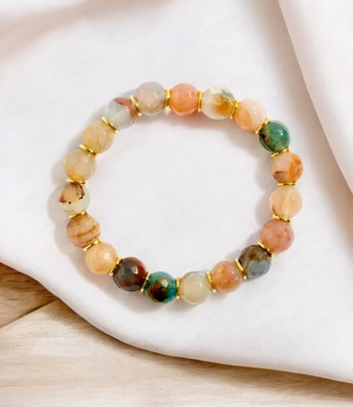 Gemstone Stretch Bracelet sold by Karen Kane