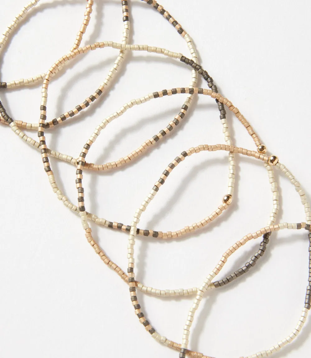 Beaded Bracelets, Stack Of 7 sold by Karen Kane product image thumbnail 4