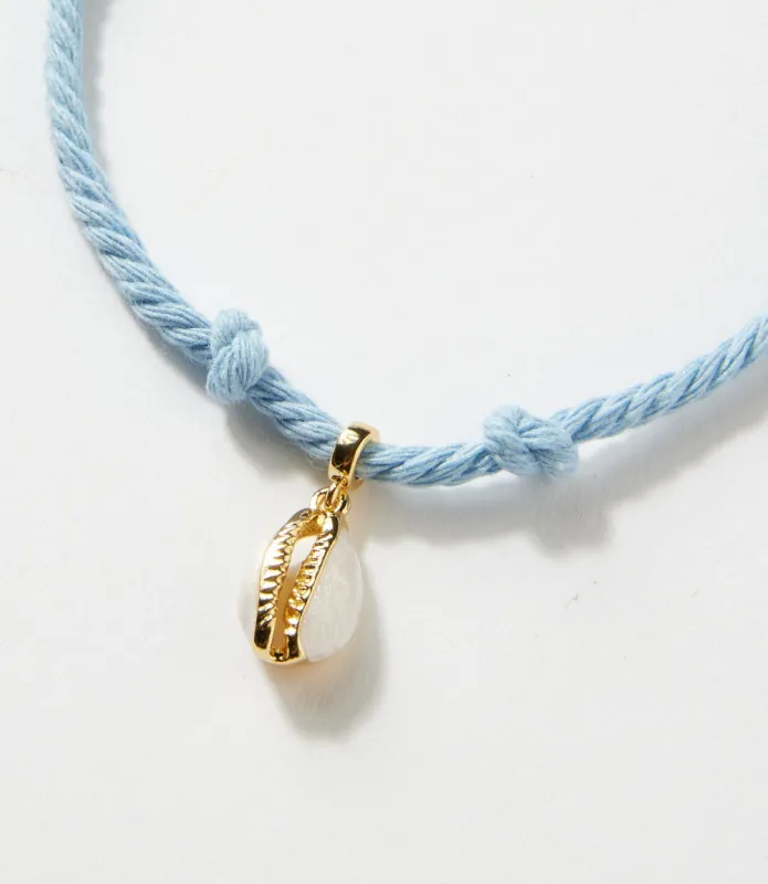 Cowrie Shell Cord Bracelet sold by Karen Kane