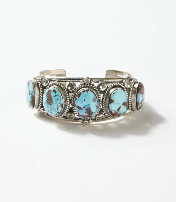 Golden Hill Turquoise Cuff Bracelet made by Karen Kane