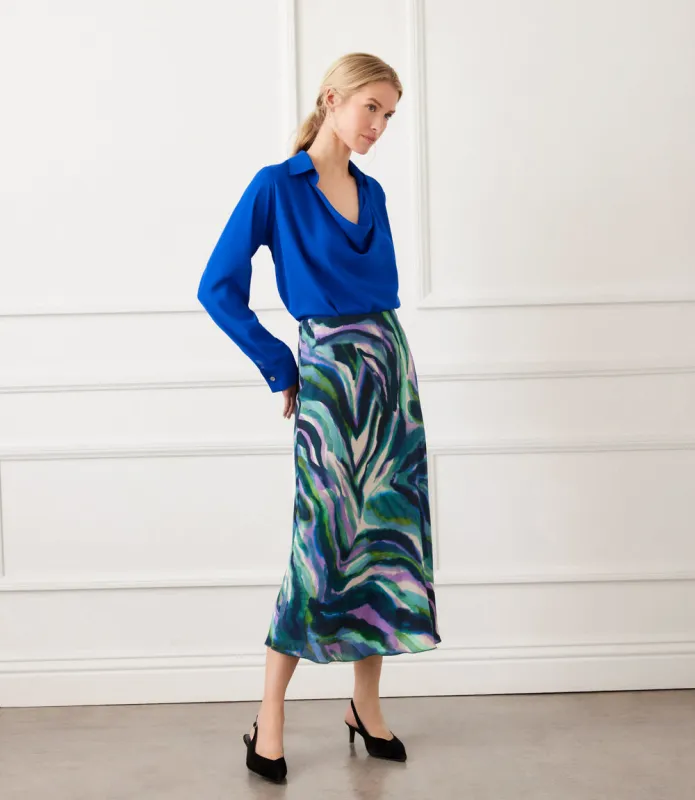 Bias Cut Midi Skirt made by Karen Kane
