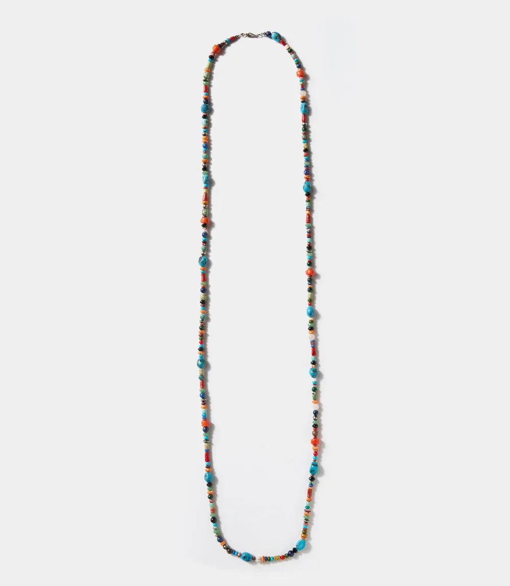 Santo Domingo Multi Stone Sterling Silver Necklace sold by Karen Kane product image thumbnail 3