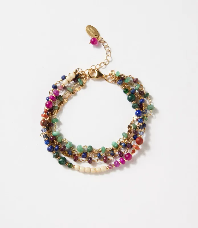 Multistrand Gemstone Bracelet sold by Karen Kane