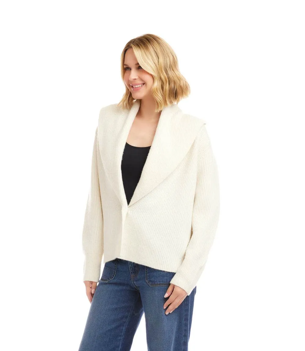 Shawl Collar Cardigan Sweater sold by Karen Kane product image thumbnail 5