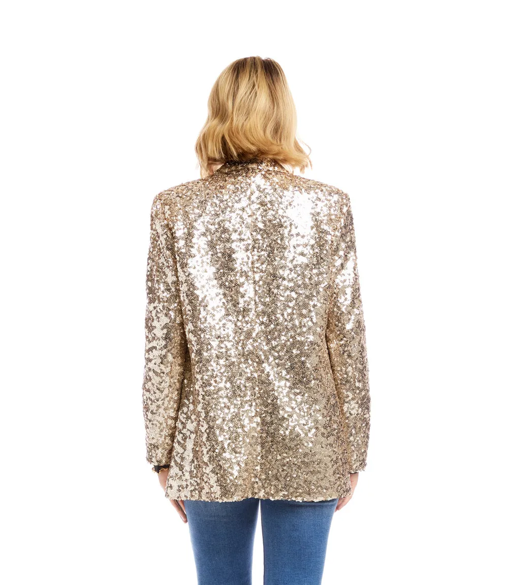 Sequin Blazer sold by Karen Kane product image thumbnail 5