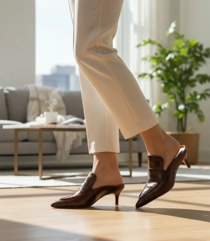 Seychelles Stunner Mules sold by Karen Kane