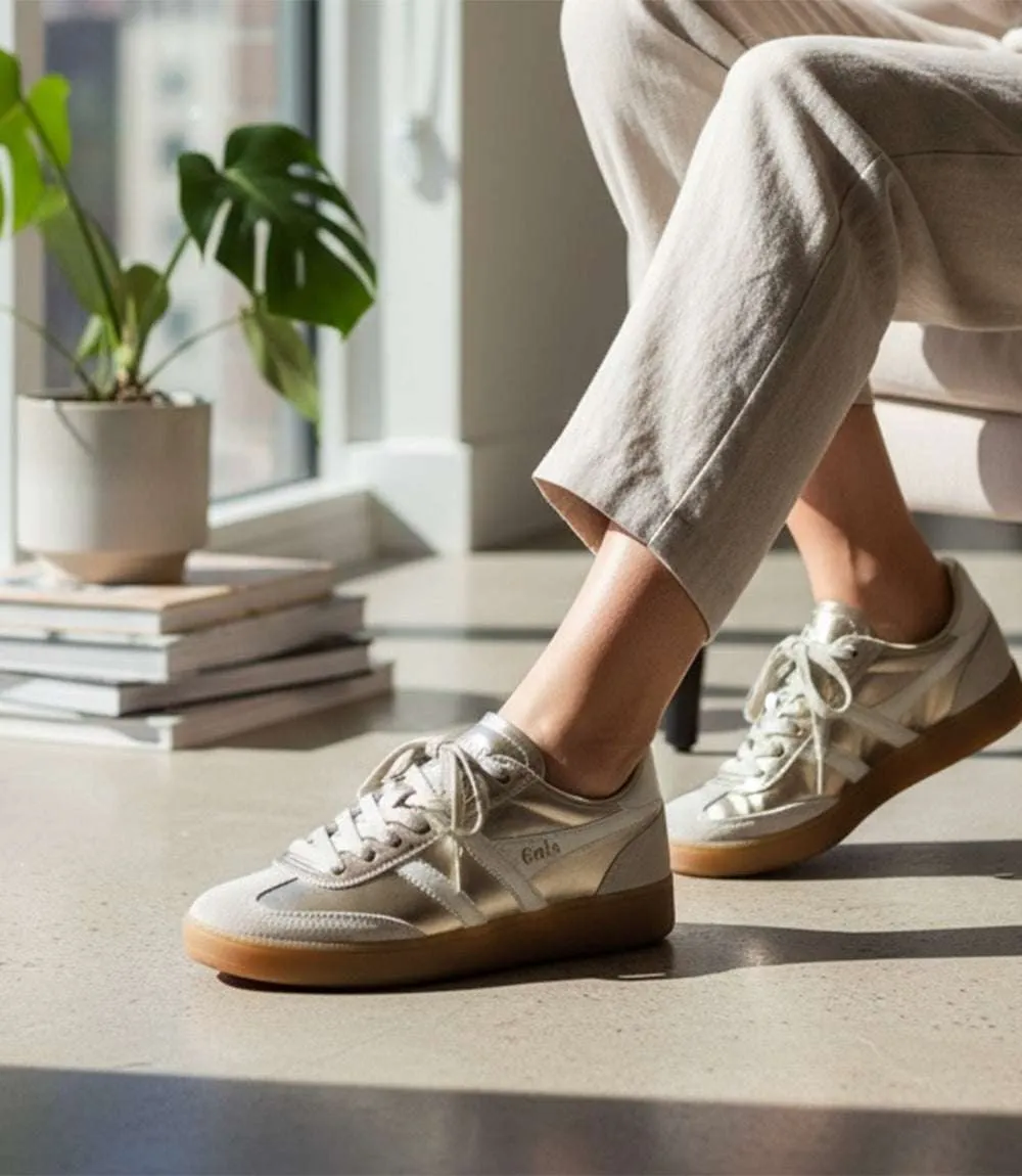 Gola Viper Metallic Sneakers sold by Karen Kane