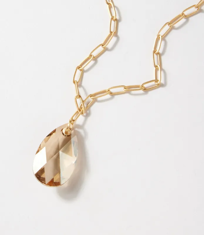 Crystal Pendant Necklace sold by Karen Kane