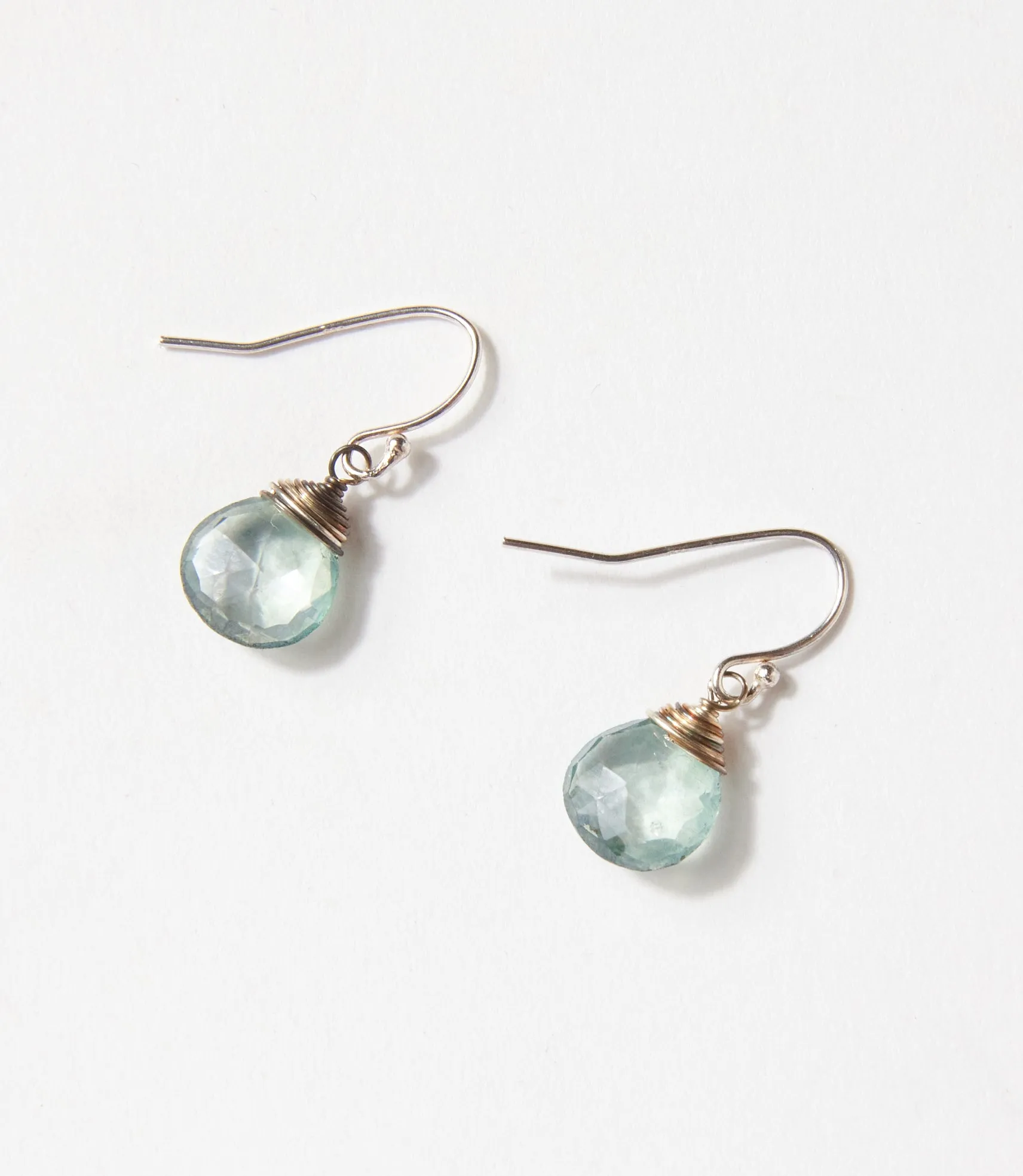 Blue Quartz Earrings sold by Karen Kane