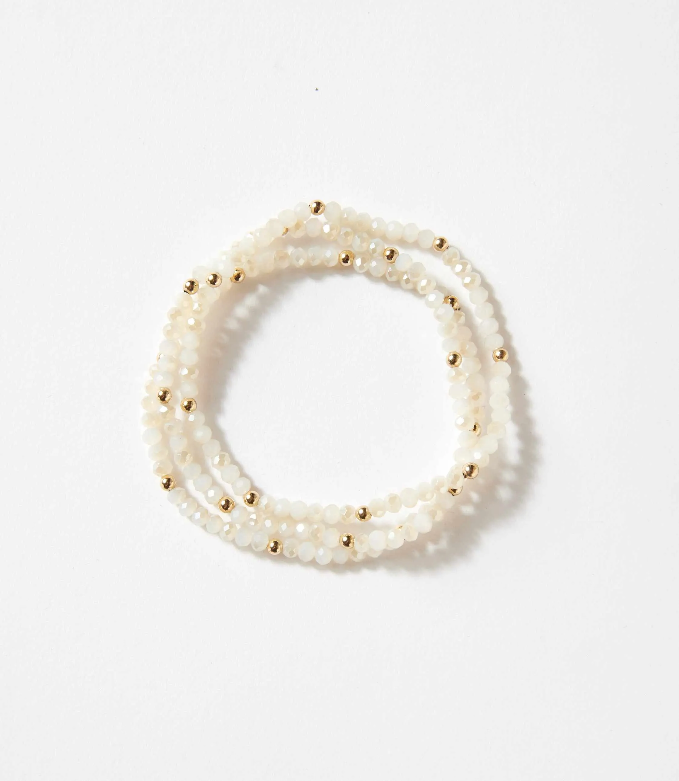 Beaded Crystal Bracelets, Set Of 3 sold by Karen Kane product image thumbnail 2