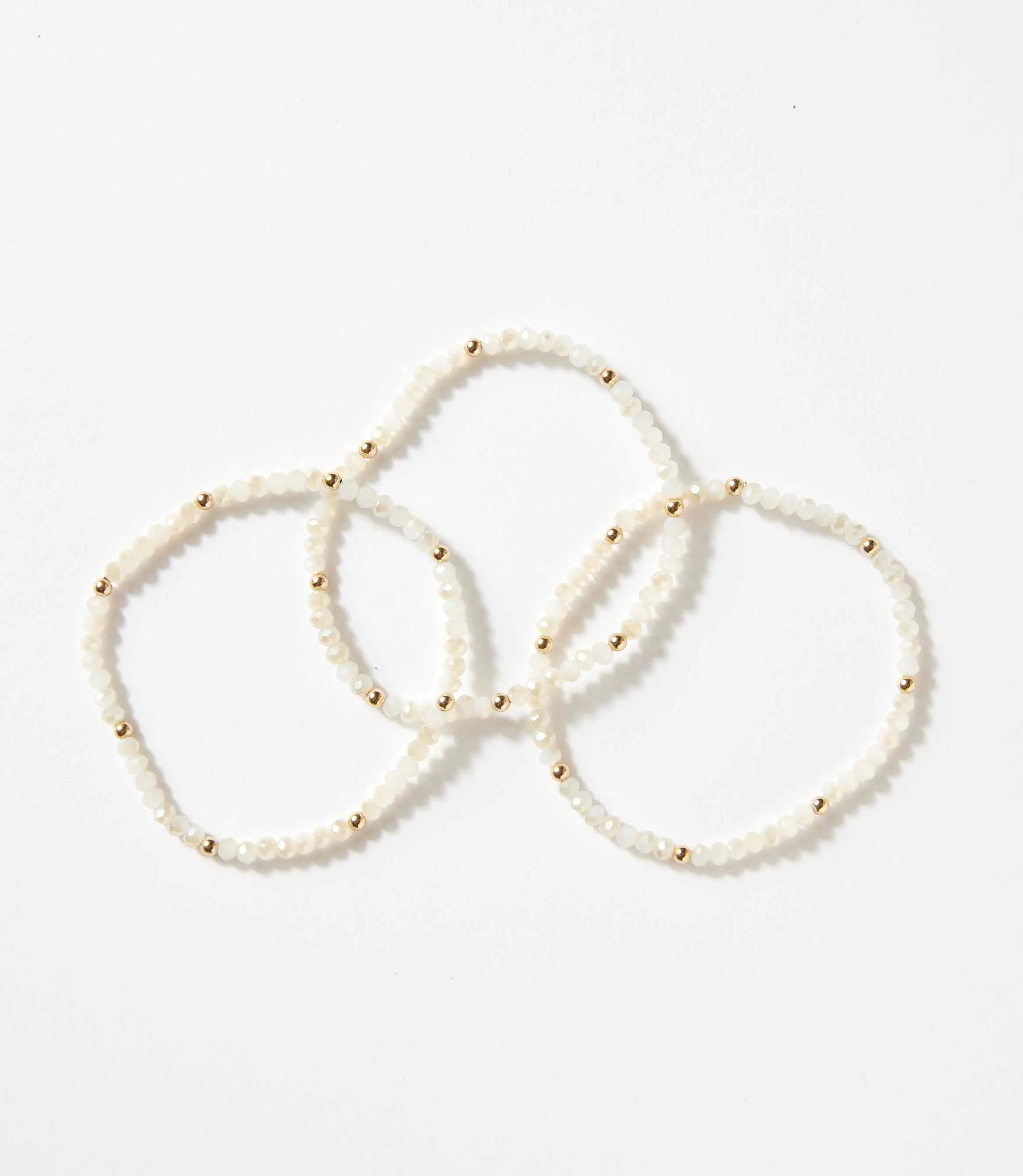 Beaded Crystal Bracelets, Set Of 3 sold by Karen Kane product image thumbnail 4