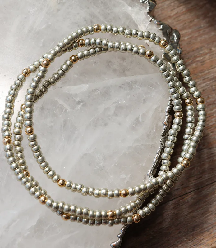 Beaded Crystal Bracelets, Set Of 3 sold by Karen Kane