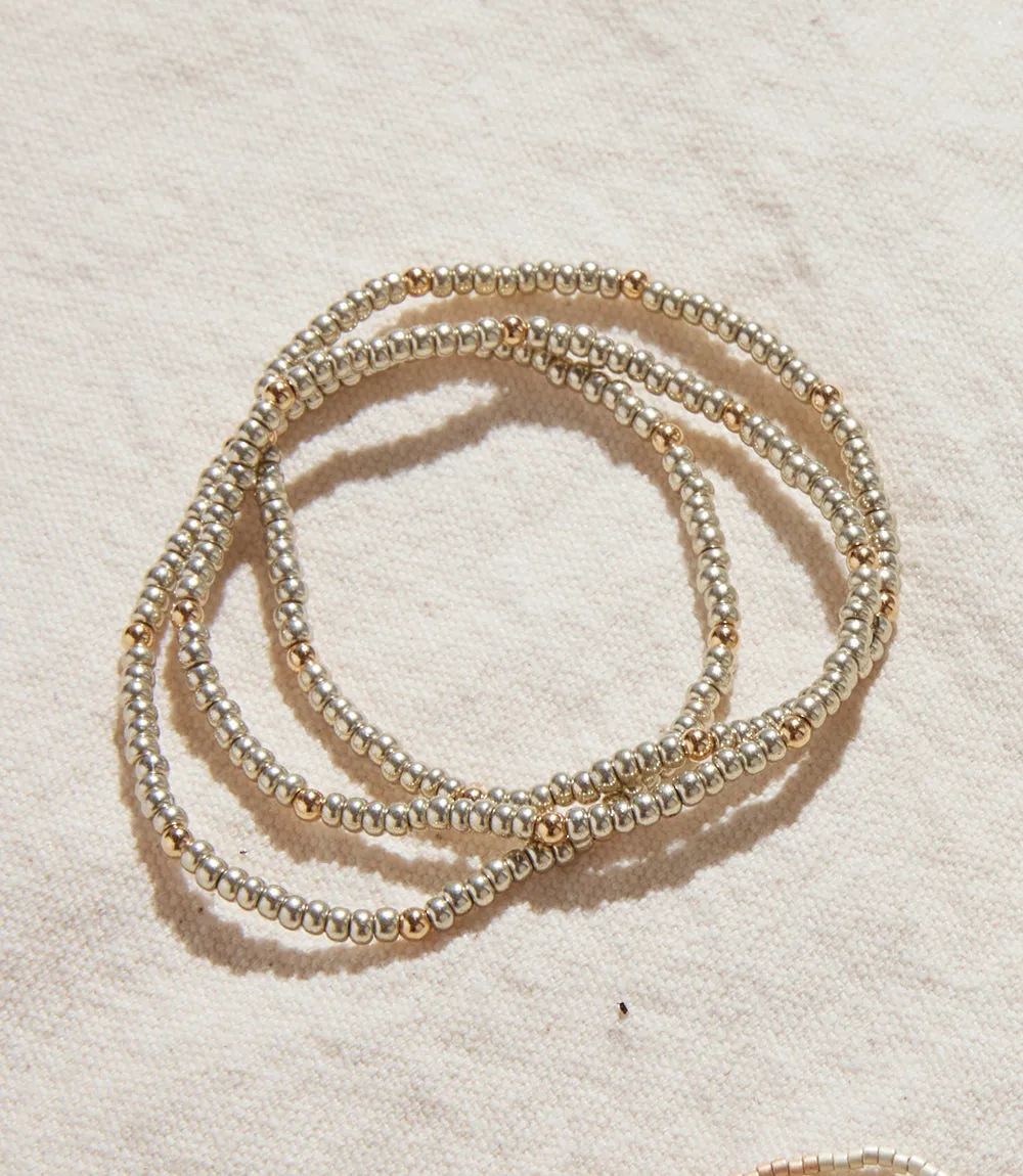 Beaded Crystal Bracelets, Set Of 3 sold by Karen Kane product image thumbnail 4