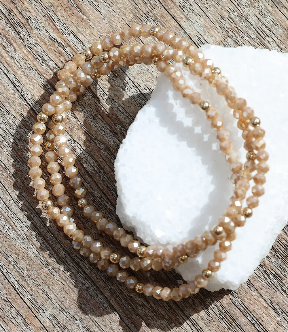 Beaded Crystal Bracelets, Set Of 3 sold by Karen Kane product image thumbnail 3