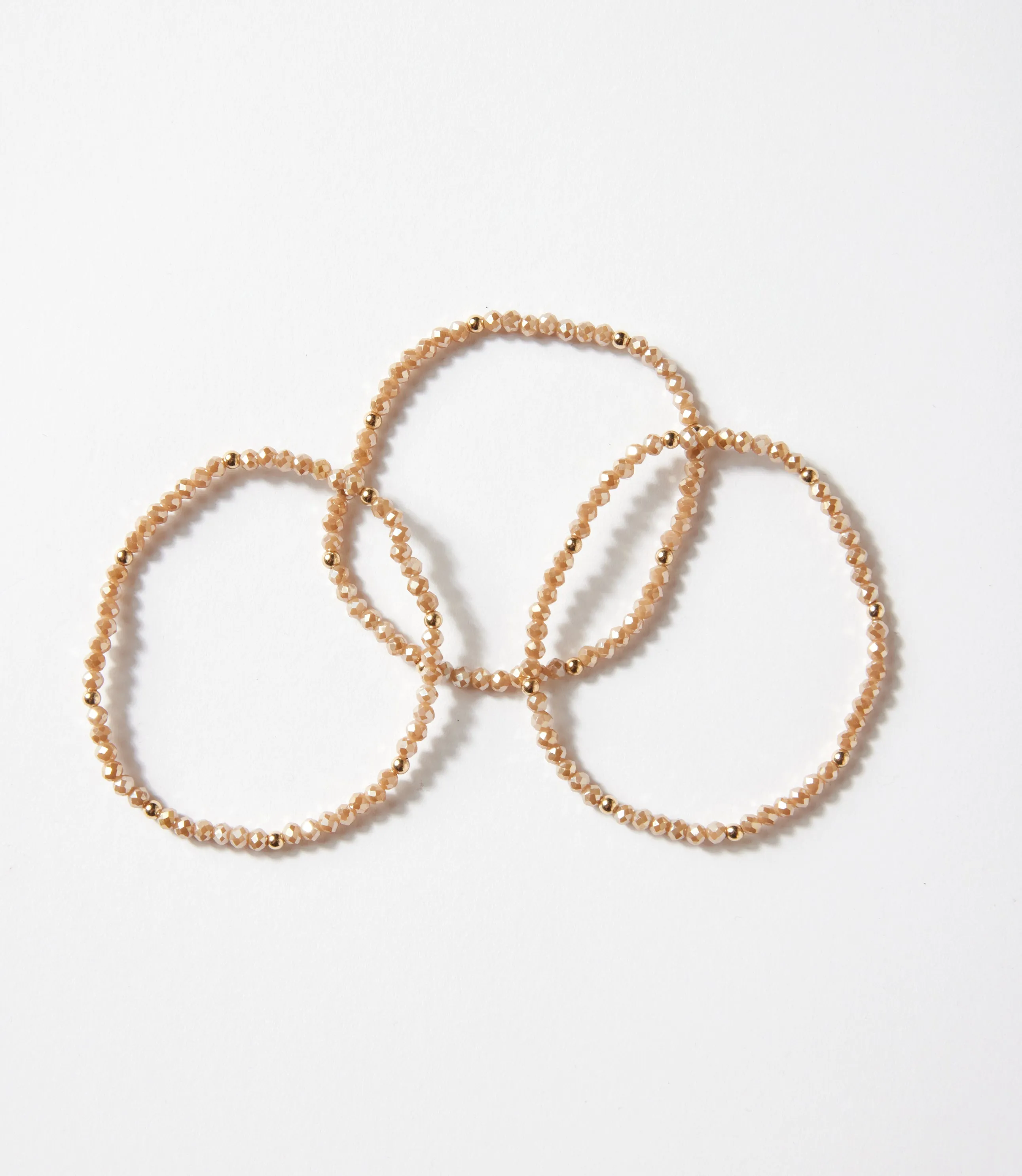 Beaded Crystal Bracelets, Set Of 3 sold by Karen Kane product image thumbnail 5