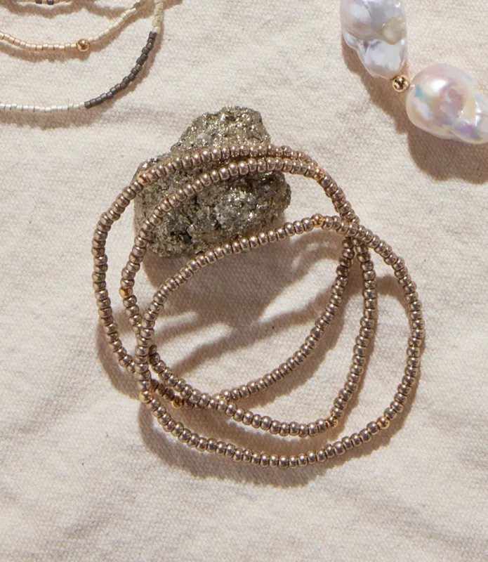 Beaded Crystal Bracelets, Set Of 3 sold by Karen Kane