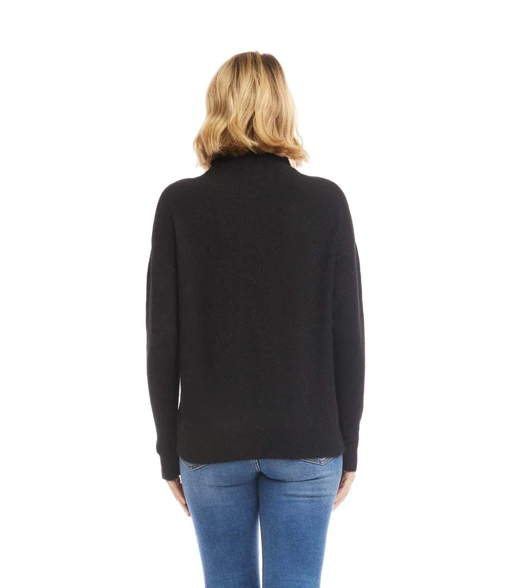 Mock Neck Sweater sold by Karen Kane product image thumbnail 4