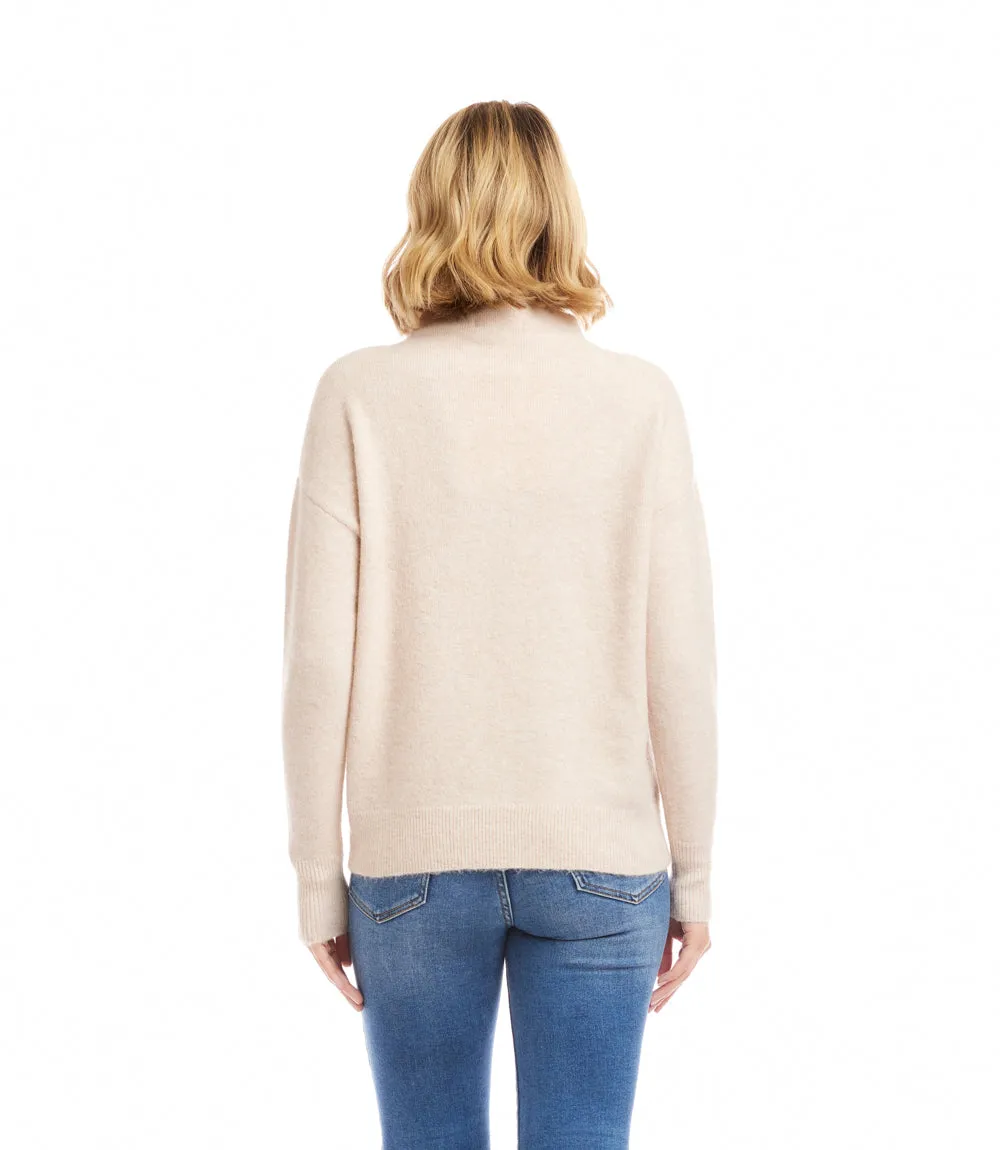 Mock Neck Sweater sold by Karen Kane product image thumbnail 4