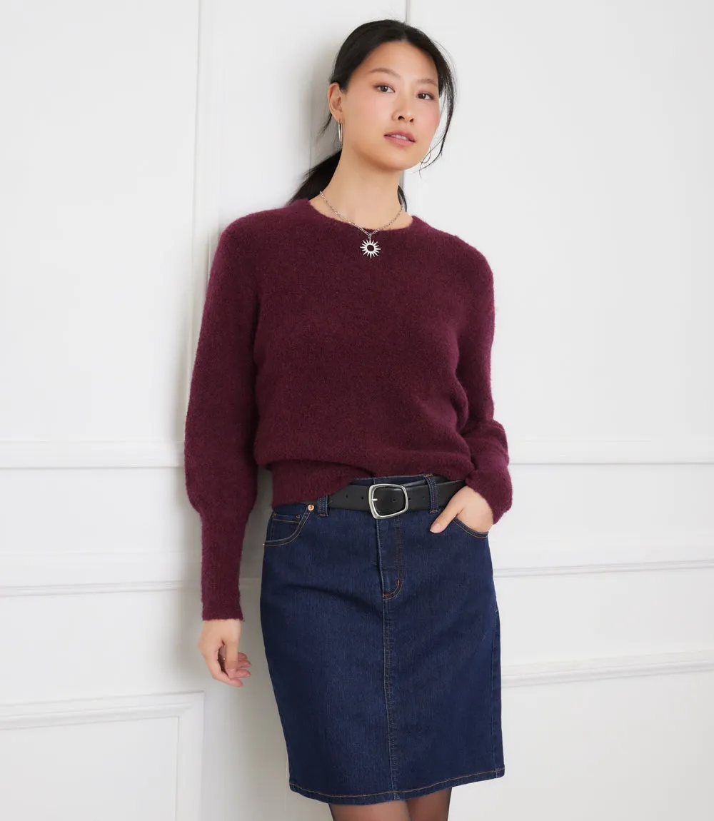 Boucle Blouson Sleeve Sweater sold by Karen Kane product image thumbnail 2