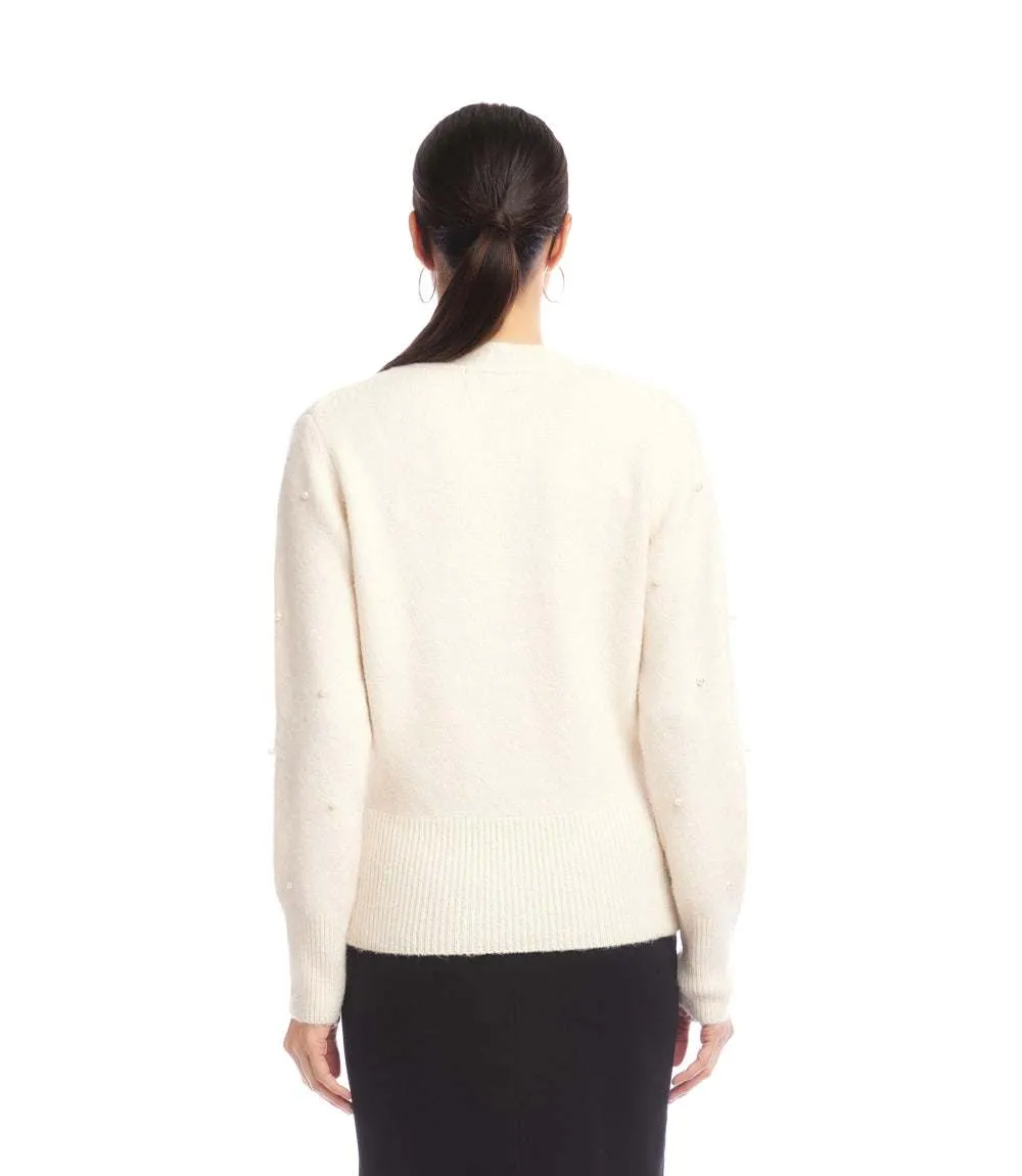 Petite Size Pearl Wrap Sweater sold by Karen Kane product image thumbnail 5