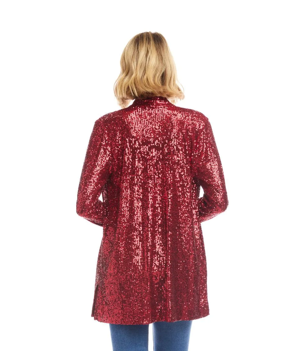 Sequin Duster sold by Karen Kane product image thumbnail 5