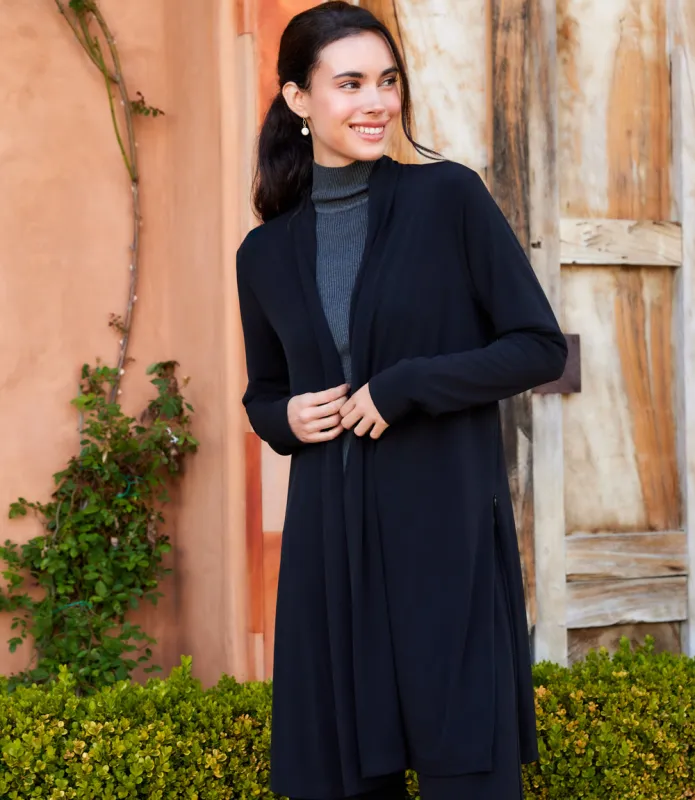 Travel Jersey Adjustable Zip Jacket sold by Karen Kane