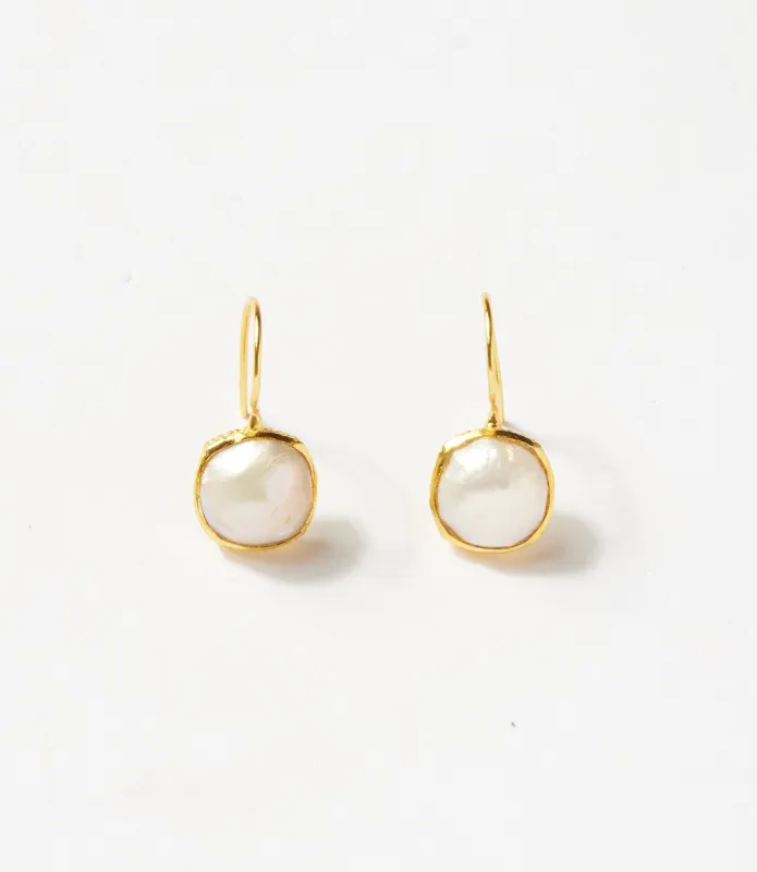 Pearl Drop Earrings made by Karen Kane