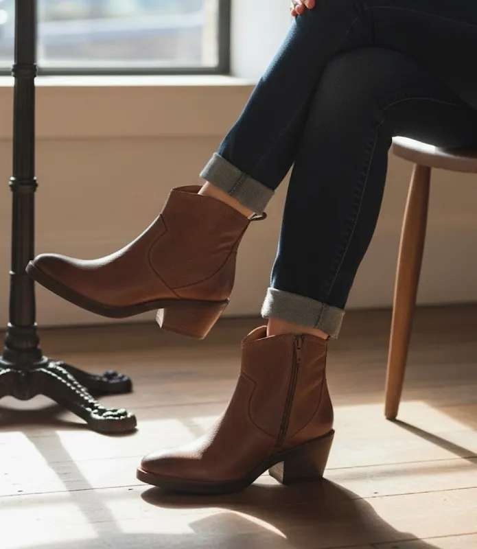 Sofft Shaelyn Pull On Western Booties sold by Karen Kane