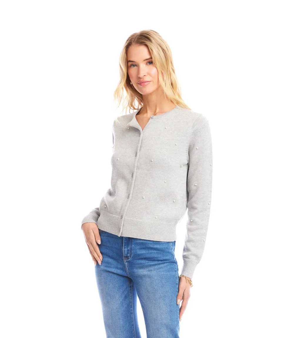 Pearl Cardigan Sweater sold by Karen Kane product image thumbnail 3