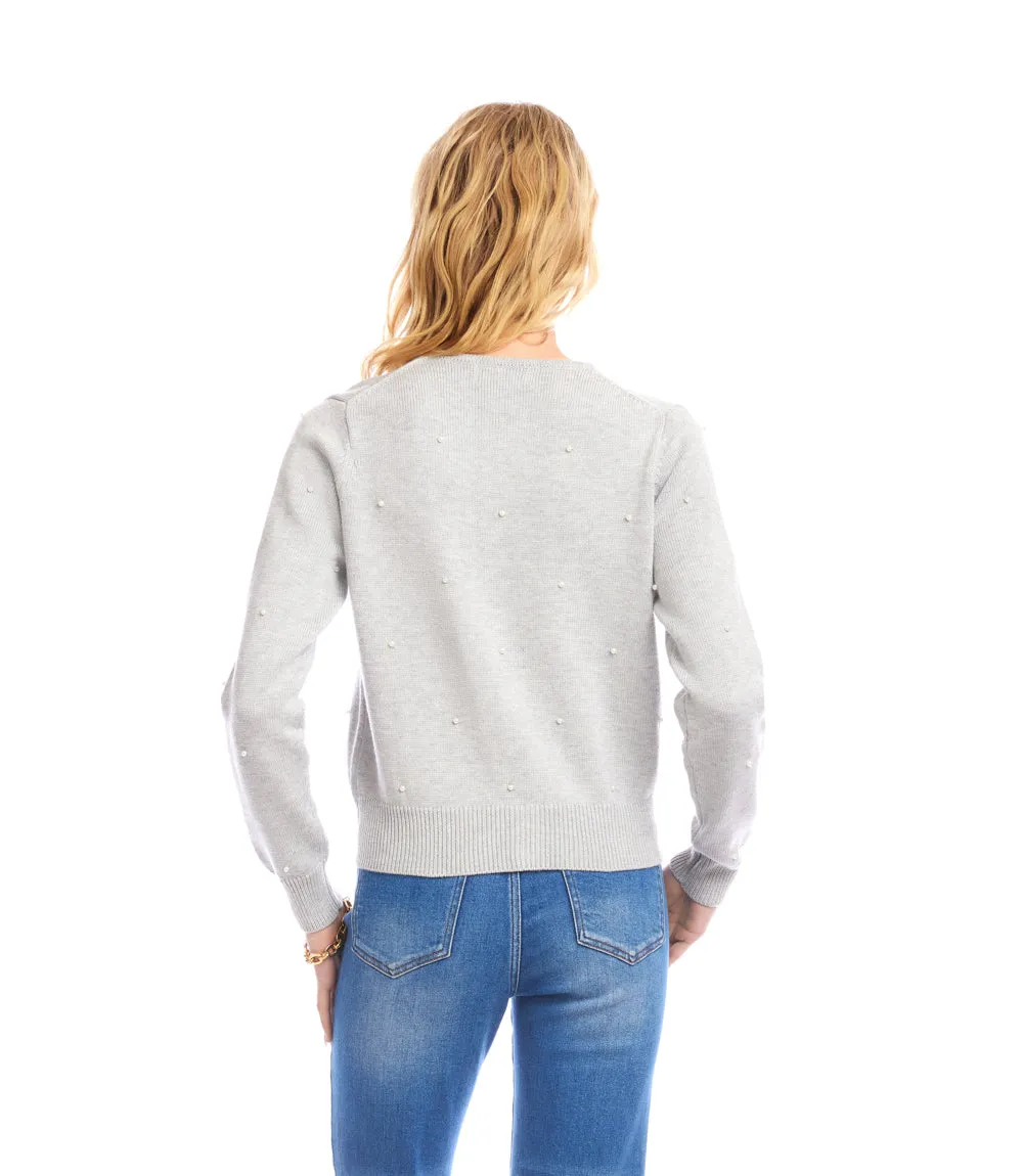 Pearl Cardigan Sweater sold by Karen Kane product image thumbnail 4