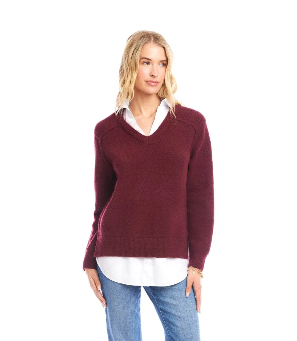 Layered Sweater sold by Karen Kane product image thumbnail 2