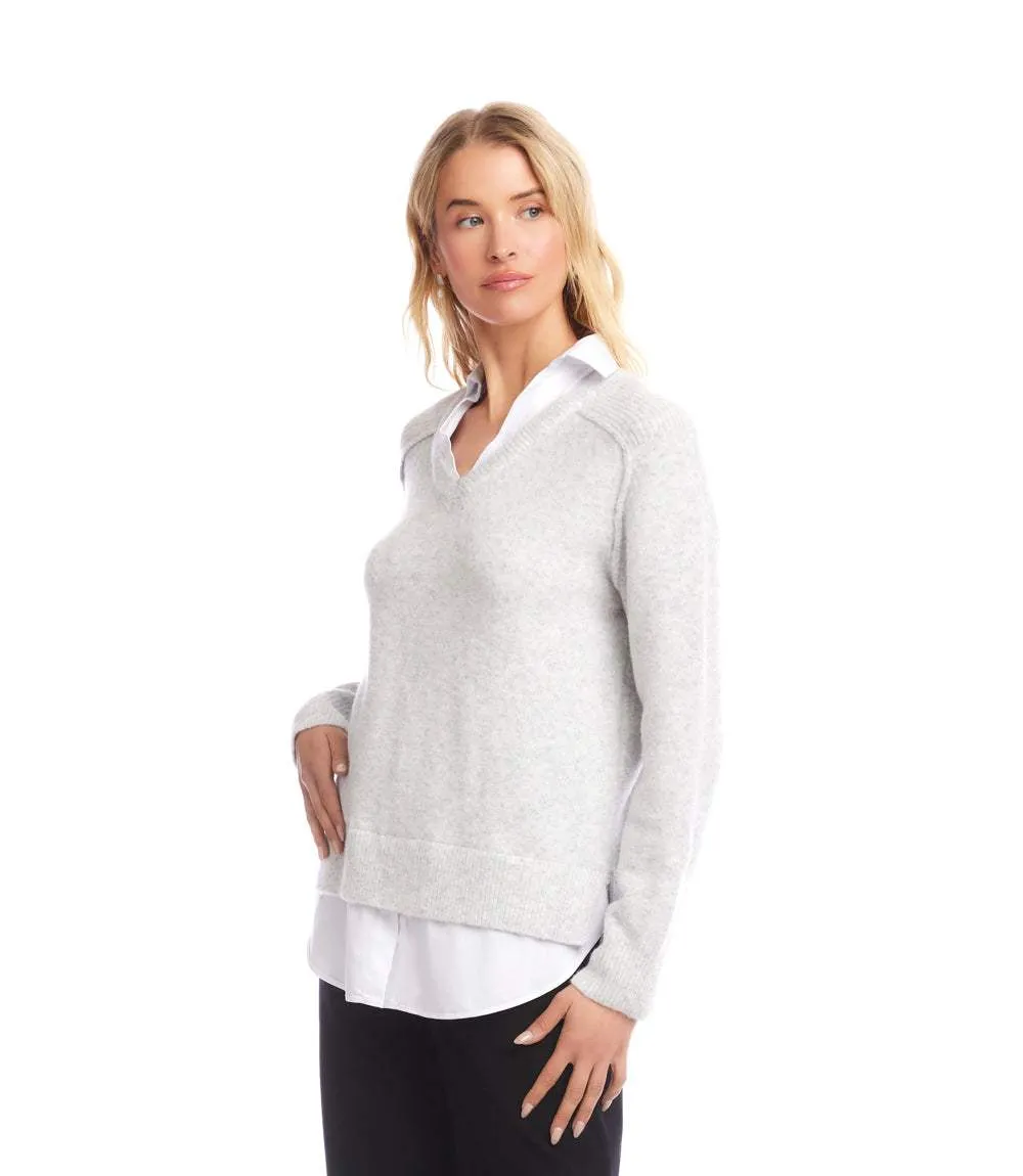 Layered Sweater sold by Karen Kane product image thumbnail 4