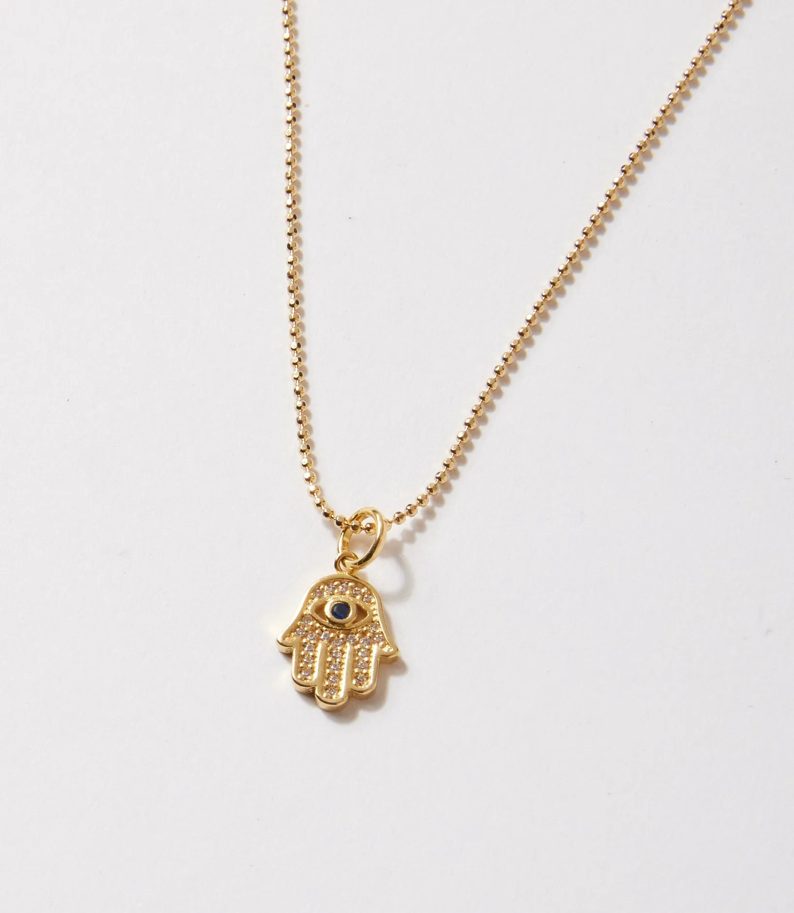Hamsa Pendant Necklace sold by Karen Kane product image thumbnail 4