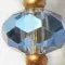 Faceted Blue Crystal Earrings sold by Karen Kane product image thumbnail 5