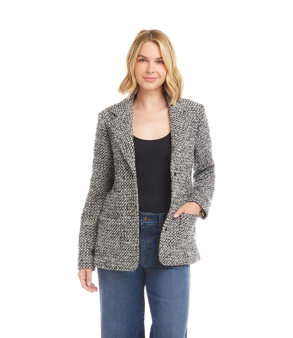 Tweed Blazer sold by Karen Kane product image thumbnail 3