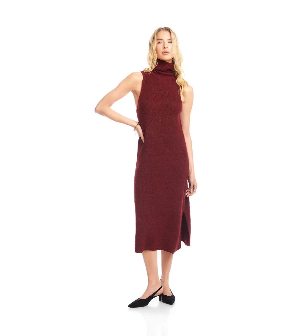 Sleeveless Turtleneck Sweater Dress sold by Karen Kane product image thumbnail 2