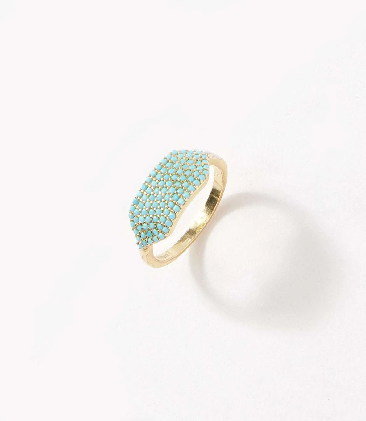 Beaded Gemstone Ring sold by Karen Kane product image thumbnail 2