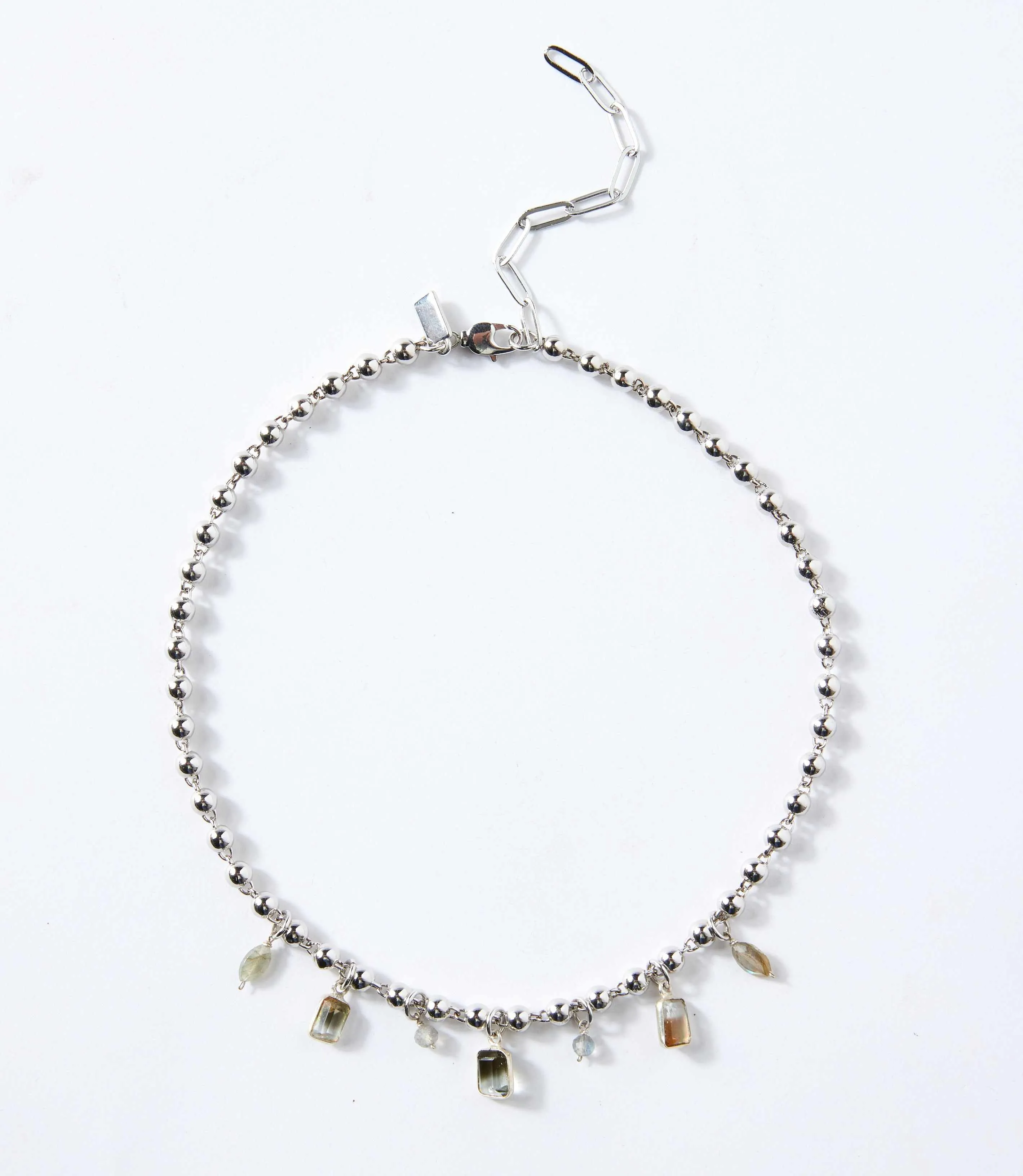 Labradorite Station Necklace sold by Karen Kane product image thumbnail 3