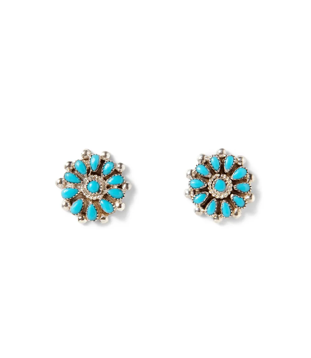 Turquoise Cluster Earrings sold by Karen Kane product image thumbnail 4