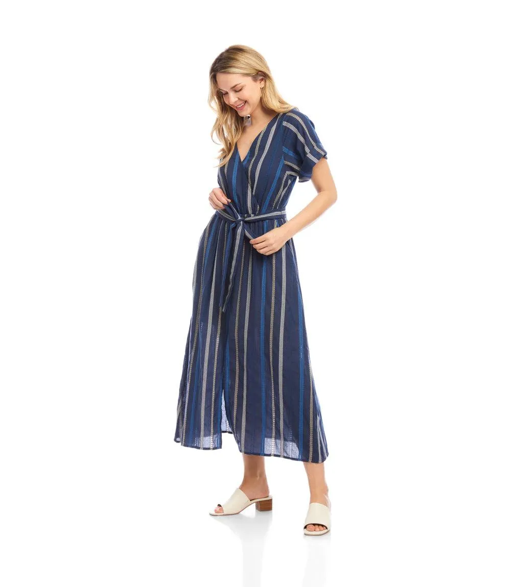 Embroidered Cuffed Sleeve Midi Dress sold by Karen Kane product image thumbnail 5