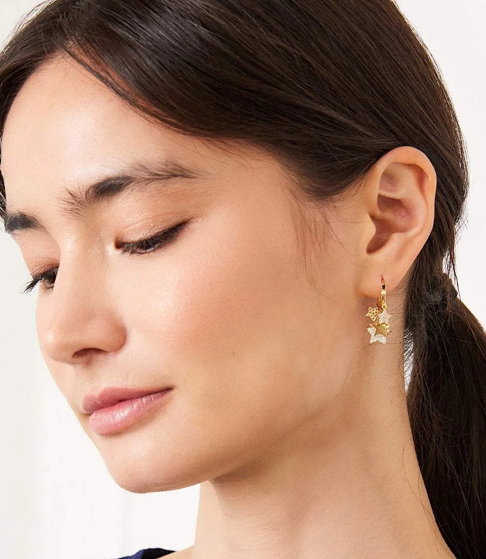 Star Huggie Earrings sold by Karen Kane product image thumbnail 3