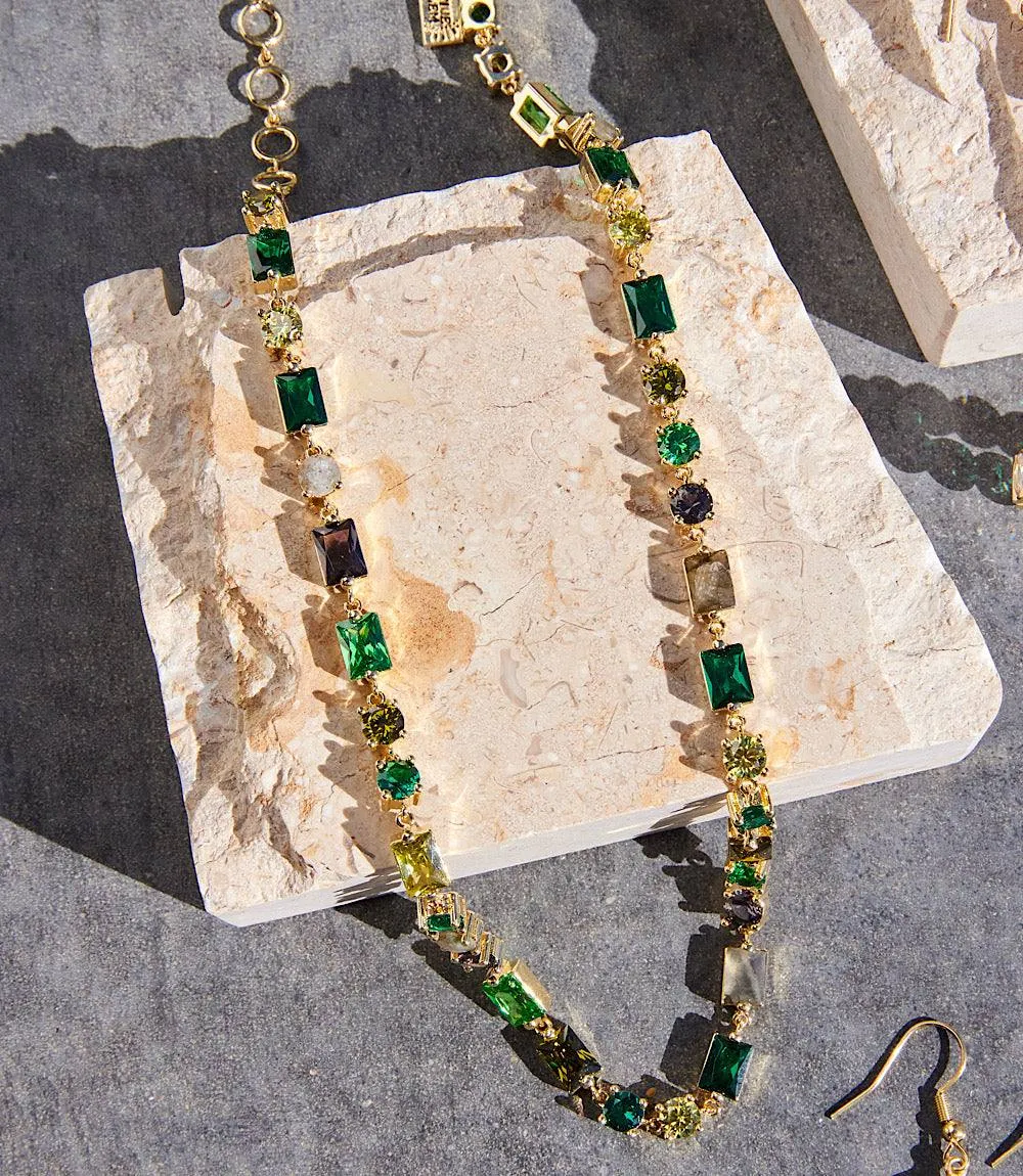 Emerald City Crystal Necklace sold by Karen Kane product image thumbnail 2