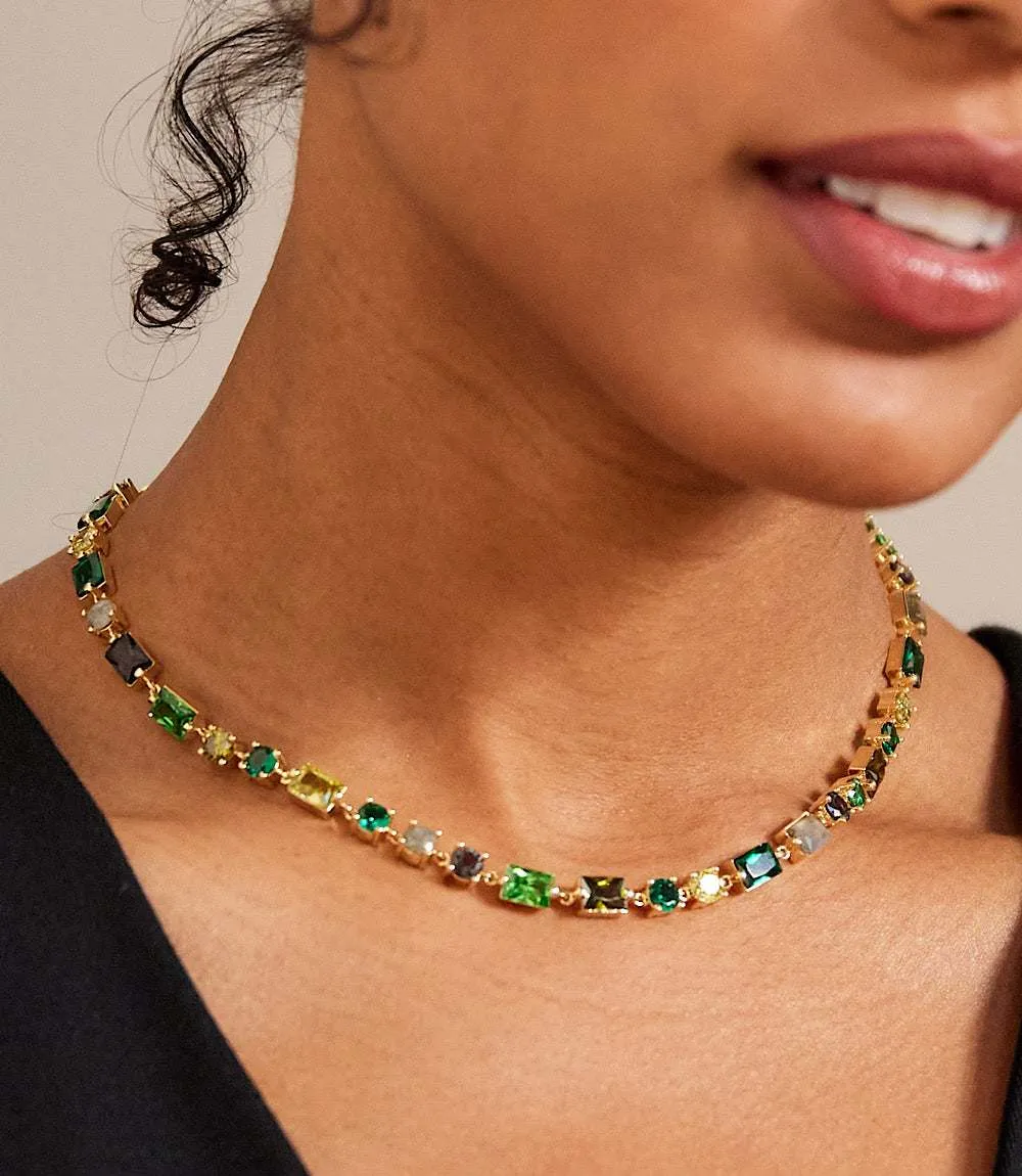 Emerald City Crystal Necklace sold by Karen Kane product image thumbnail 3