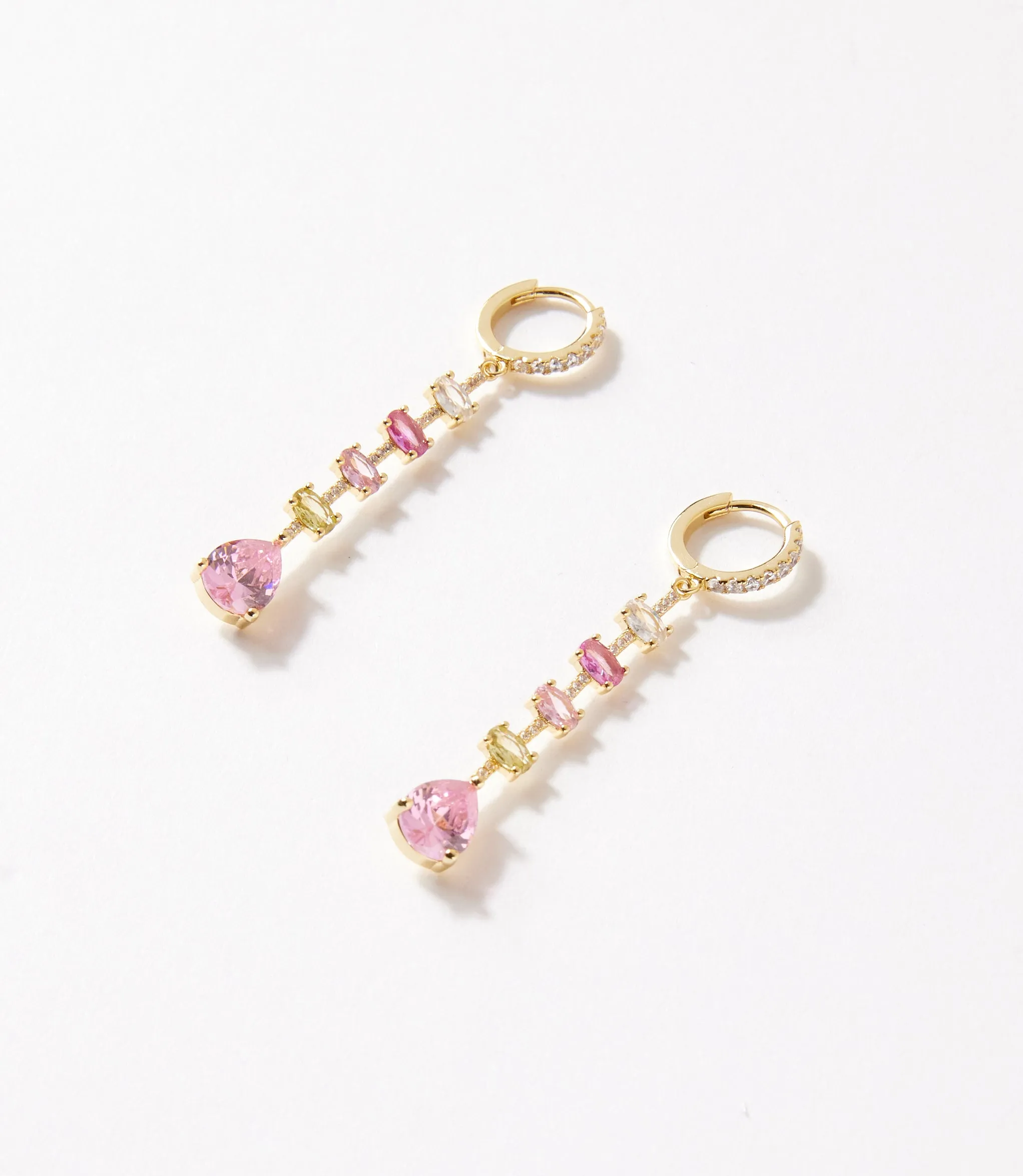Multi Gemstone Drop Earrings sold by Karen Kane product image thumbnail 3